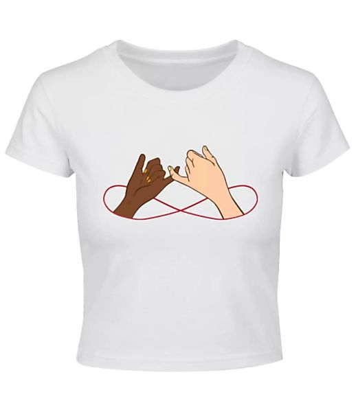 BFF Fingerschwur · Crop T-Shirt günstig online kaufen