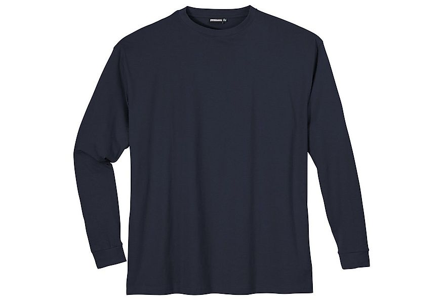 ADAMO Sweater Adamo Langarmshirt große Größen navy günstig online kaufen