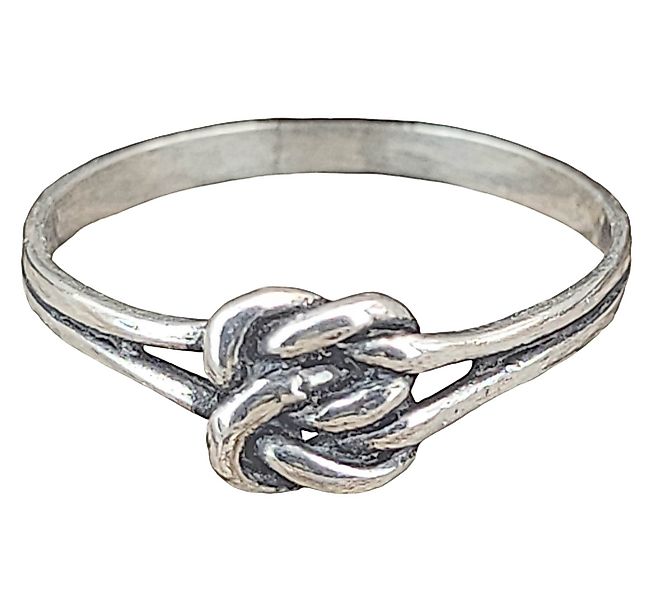 Kiss of Leather Silberring Ring Keltenknoten, Gr. 46-68 (kk5) - Silber günstig online kaufen