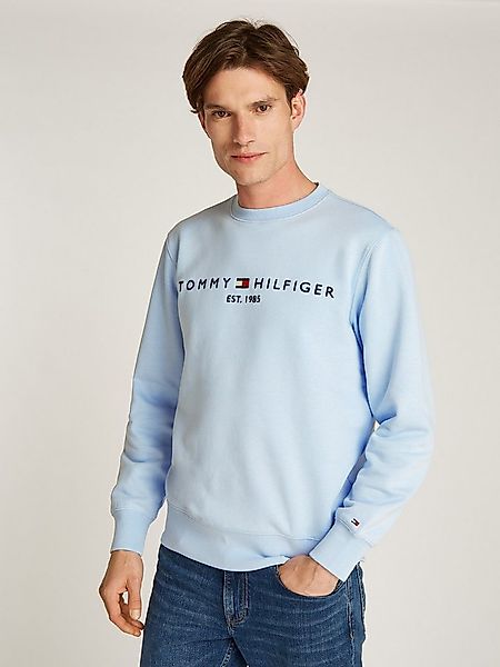 Tommy Hilfiger Sweatshirt TOMMY LOGO unifarben, casual, regular fit, Baumwo günstig online kaufen
