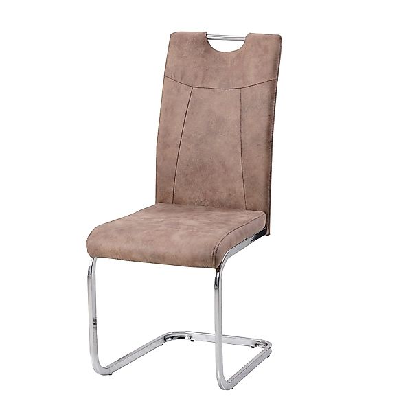 HTI-Living Freischwinger Schwingstuhl KellyC Braun (Stück, günstig online kaufen