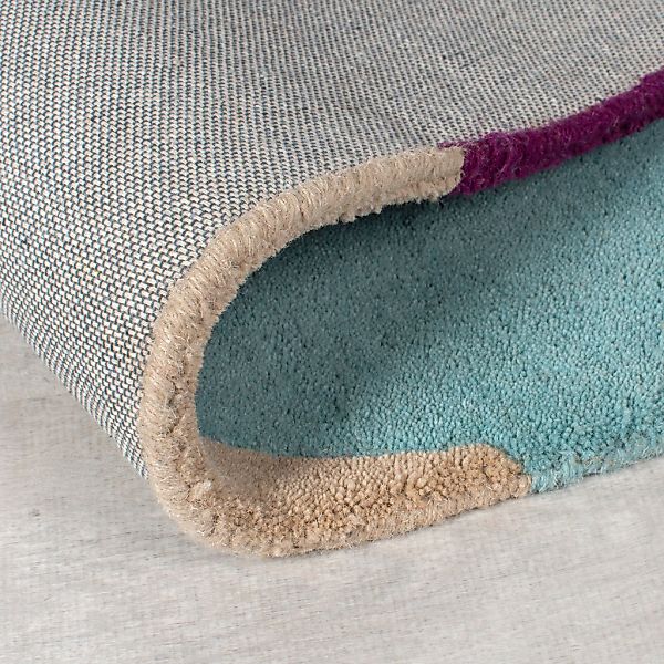 FLAIR RUGS Wollteppich »Mia Arch« rechteckig 12 mm Höhe mit gebogener Kante günstig online kaufen