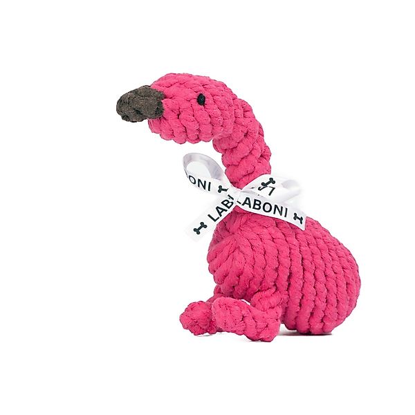 Laboni Outdoor-Spielzeug Laboni Hundespielzeug Franzi Flamingo günstig online kaufen