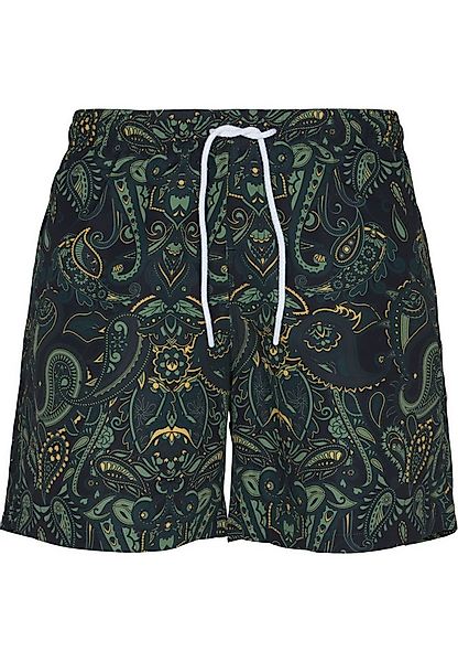 URBAN CLASSICS Badeshorts Urban Classics Herren Paisley Swim Shorts günstig online kaufen