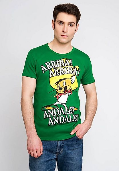 LOGOSHIRT T-Shirt Looney Tunes - Arriba! Andale! mit Speedy Gonzales Aufdru günstig online kaufen