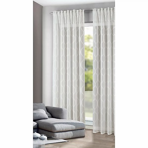 Schal Cesena Offwhite 245 cm x 135 cm günstig online kaufen