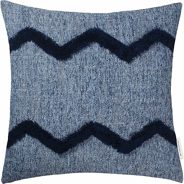 Kissenhülle "Structured Zag" mit Fransenapplikation günstig online kaufen