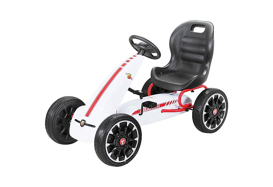 Actionbikes Motors Go-Kart Kinder Pedal Go Kart Abarth FS595 - Handbremse - günstig online kaufen