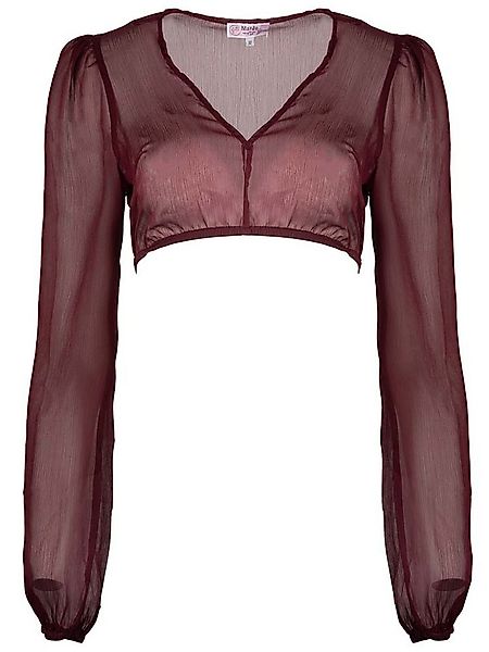 MarJo Dirndlbluse Dirndlbluse Salching bordeaux günstig online kaufen