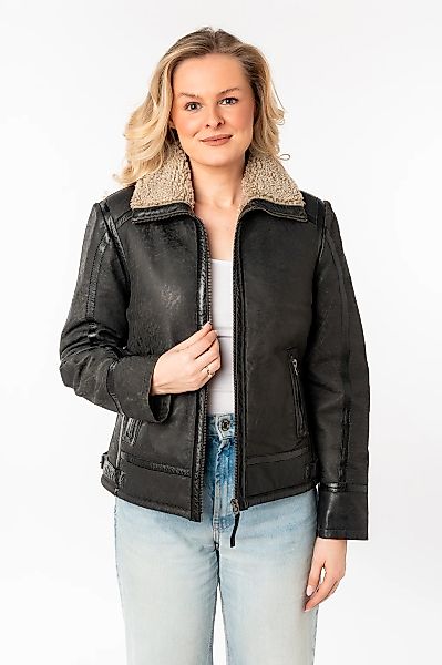 Mauritius Lederjacke "MWIske", mit Umlegekragen günstig online kaufen