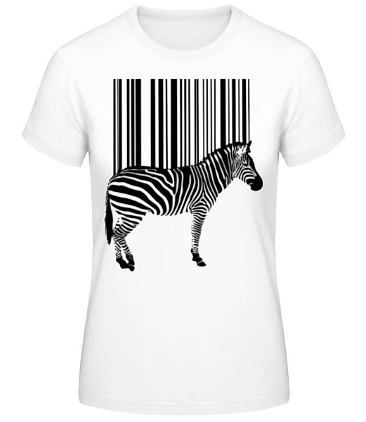 Barcode Zebra · Frauen Basic T-Shirt günstig online kaufen