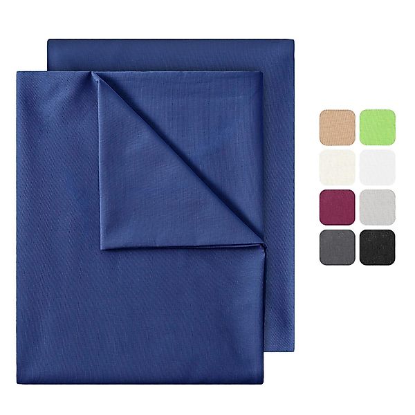 NatureMark Bettlaken 2er-Set klassisches Betttuch Haustuch, günstig online kaufen