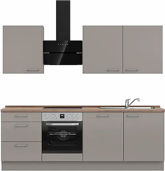 nobilia® Küchenzeile »"Laser II"«, vormontiert, Ausrichtung wählbar, Breite günstig online kaufen