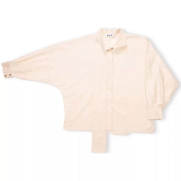 10 To 10  Blusen Bow Shirt - Salmon Pink günstig online kaufen