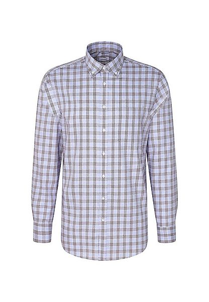 seidensticker Businesshemd Regular Regular 1/1 Button-Down-Kragen Karo günstig online kaufen