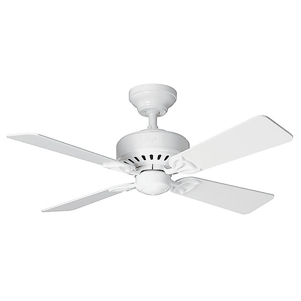 HUNTER FANS Deckenventilator Hunter Bayport 107 cm Weiß mit Zugkette günstig online kaufen