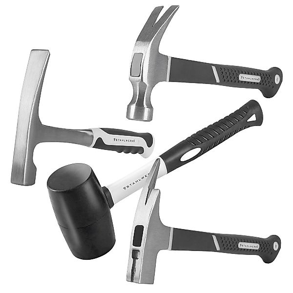 STAHLWERK Vorschlaghammer Hammer 4er Set mit günstig online kaufen