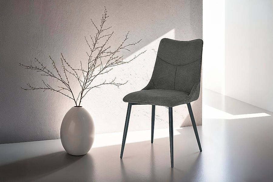 byLIVING Esszimmerstuhl Carlo (2er-Set) (Set), Gestell günstig online kaufen