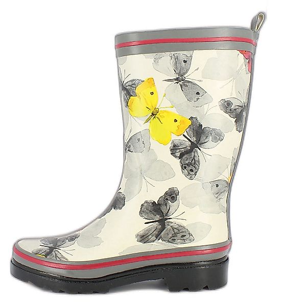 Beck Damen Gummistiefel Schmetterling Gummistiefel (wasserdicht, günstig online kaufen