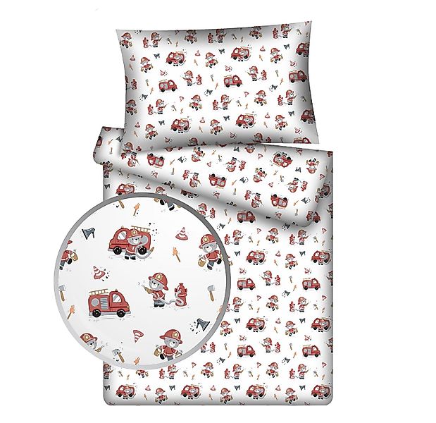 KiGATEX Kinderbettwäsche KiGATEX Set 2-teilig, 100x135 + 40x60 cm, für Mädc günstig online kaufen