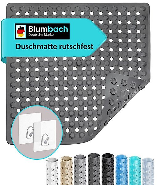 Blumbach Duschmatte - griffige Antirutschmatte Diamant 53 x 53 cm, - 100% B günstig online kaufen