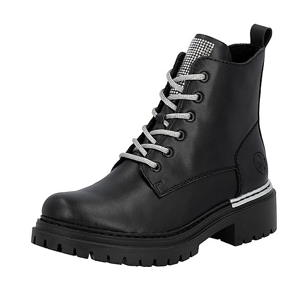 Rieker Schnürboots Schnürstiefelette, Profilsohle, mit praktischem günstig online kaufen
