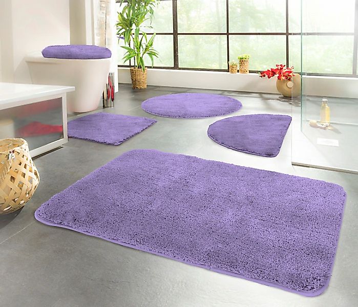 KiNZLER Badematte »Chaozhou« Höhe 20 mm rutschhemmend beschichtet fußbodenh günstig online kaufen