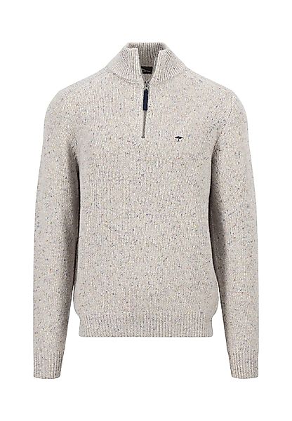 FYNCH-HATTON Strickpullover Herren Strickpullover mit Troyer-Kragen DONEGAL günstig online kaufen