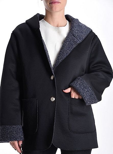 Ava & Jackson Company Wolljacke Lederimitatjacke LIA günstig online kaufen