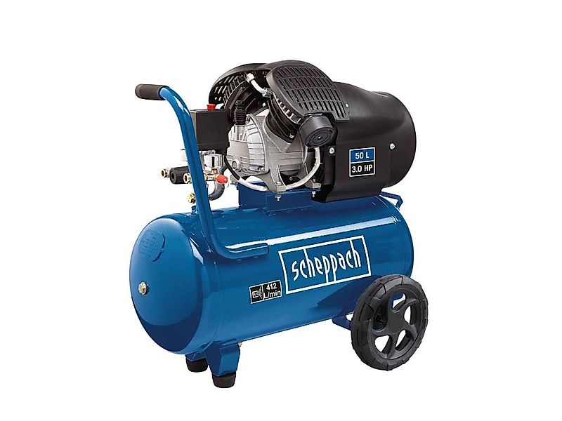 Scheppach Kompressor HC53DC, 2200 W, max. 10 bar, 50 l, Set, Ideal für Druc günstig online kaufen