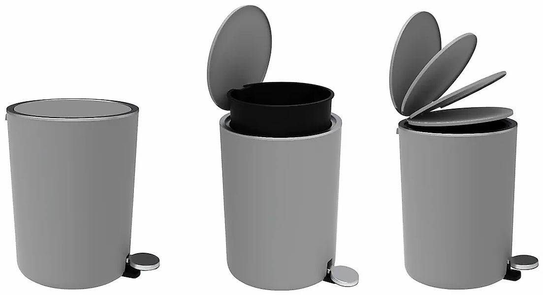 Bischof Kosmetikeimer "Piaso" 1 Behälter Ø 21 cm, Höhe 28 cm, Fassungsvermö günstig online kaufen