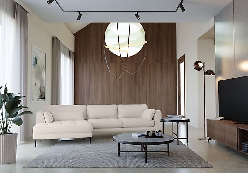 TRENDMANUFAKTUR Ecksofa »Luzi, wahlweise mit Schlaffunktion & Bettkasten. O günstig online kaufen