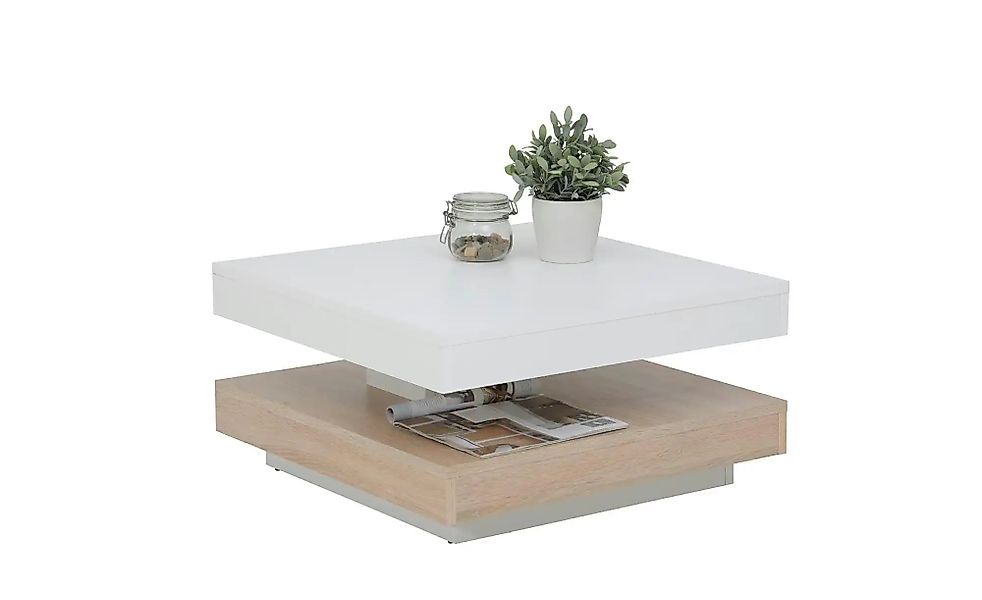 Couchtisch drehbar  Montecristo ¦ weiß ¦ Maße (cm): B: 67 H: 35 Tische > Co günstig online kaufen