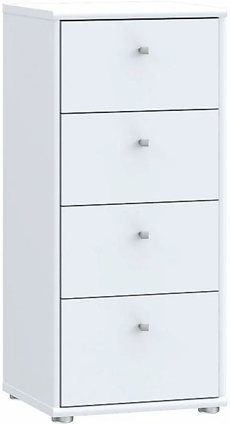 FORTE Kommode "Tempra, Kommode, 4 Schubkästen, Höhe 85,5 cm" Breite 38,6 cm günstig online kaufen