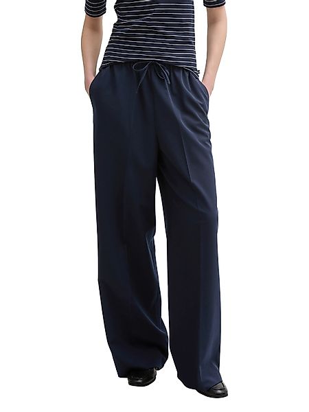 TOM TAILOR Denim Bügelfaltenhose (1-tlg) Drapiert/gerafft günstig online kaufen