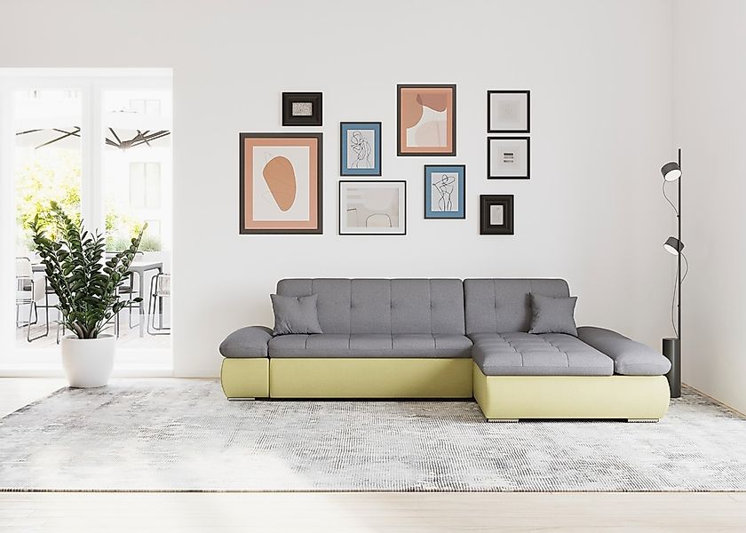 DOMO collection Ecksofa "Moric B/T/H 300/172/80 cm, auch in Cord, L-Form", günstig online kaufen