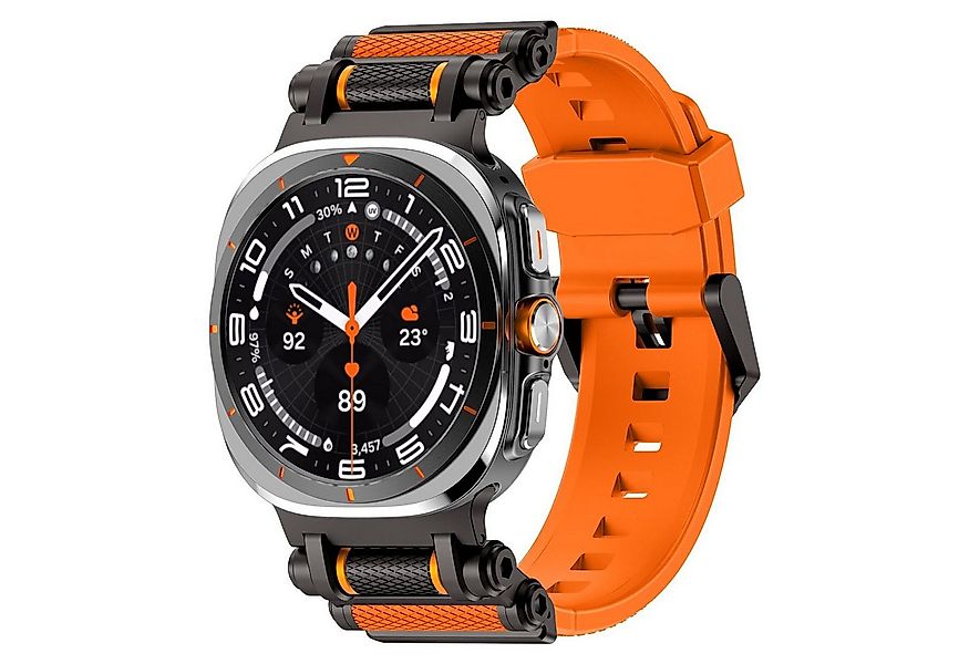 Wigento Smartwatch-Armband Für Samsung Galaxy Watch Ultra 2 / Ultra 47mm Si günstig online kaufen