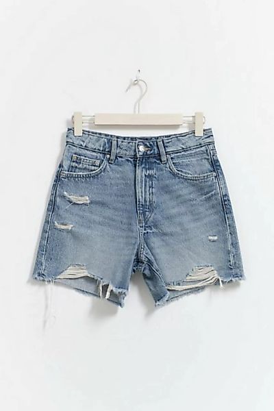 Gina Tricot Shorts - Jeansshorts - kurze Hose - Distressed high denim short günstig online kaufen