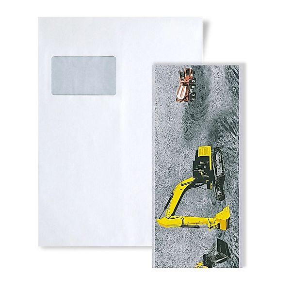 PROFHOME 1 MUSTERSTÜCK S-358711-GU Länge ca. 29 cm MUSTER der Grafik Tapete günstig online kaufen