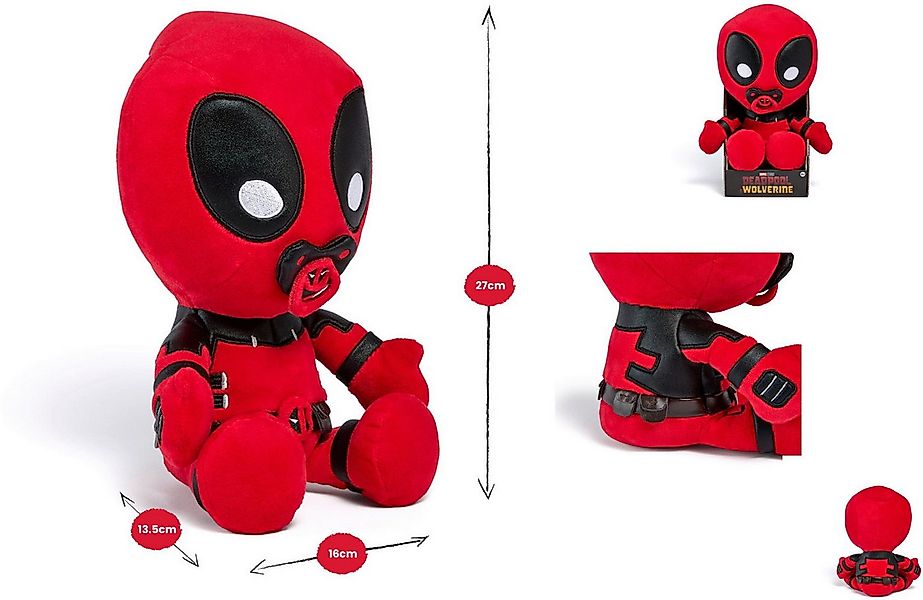 SIMBA Plüschfigur Plüsch Stofftier Disney Marvel Babypool 25cm 6315870455 günstig online kaufen