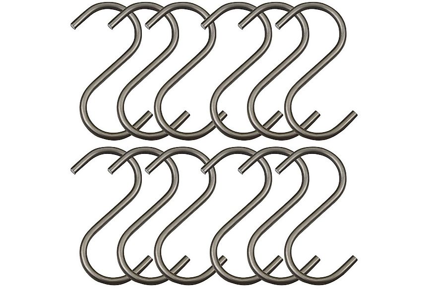 SO-TECH® S-Haken für Rundstäbe bis Ø 30 mm für Garderoben, Küchenreling uvm günstig online kaufen