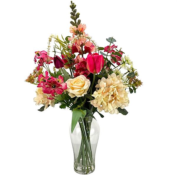Kunstblumenstrauß - künstliche Blumen, Pflanzen in günstig online kaufen