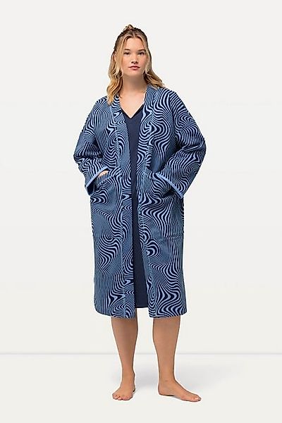 Ulla Popken Sweatjacke Loungewear-Langjacke Oversized offene Form günstig online kaufen