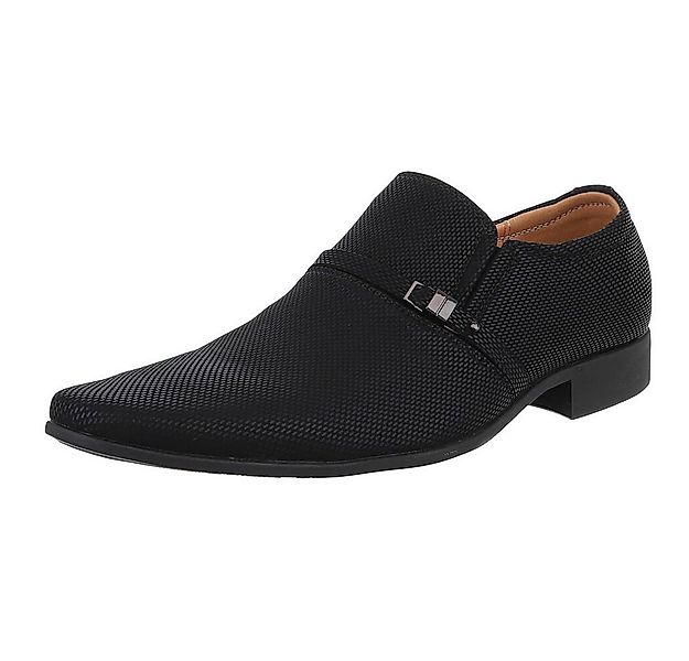 Coolwalk Elegante schwarze Herrenschuhe mit Komfort und Stil Slipper (89858 günstig online kaufen