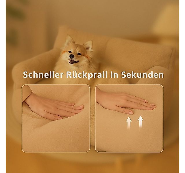 Roxlin Tierbett Hundebett Kleines Hundesofa Flauschig und Waschbar für klei günstig online kaufen