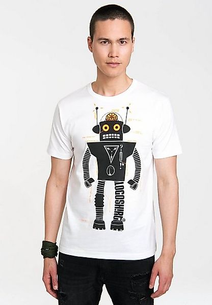 LOGOSHIRT T-Shirt Roboter Logoshirt Logo mit Roboter-Print günstig online kaufen