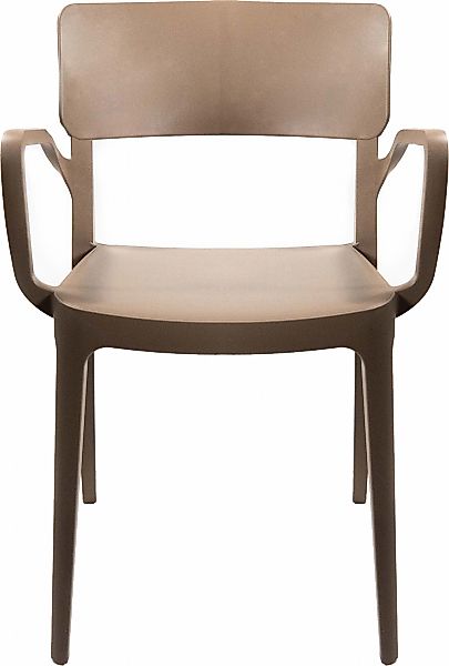 Essentials Gartenstuhl "Wing" () 1 Stk.sandfarben beige Stapelstuhl Kunstst günstig online kaufen