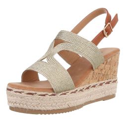 Ital-Design Modische Espadrilles mit Keilabsatz für günstig online kaufen