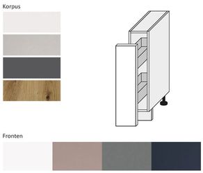 Apothekerschrank Bonn B/T/H: 15 cm / günstig online kaufen