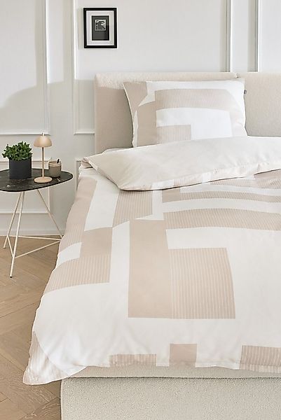 Musterring Wendebettwäsche Slow, Satin, 2 teilig, aus reiner Baumwolle günstig online kaufen